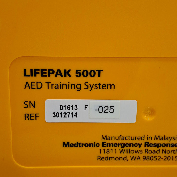 Physio-Control Physio-Control LifePak 500T AED Training System Defibrillators reLink Medical