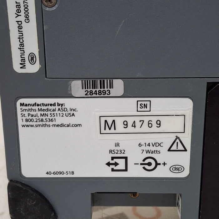 Smiths Medical Smiths Medical Medfusion 3500 Syringe Infusion Pump Infusion Pump reLink Medical