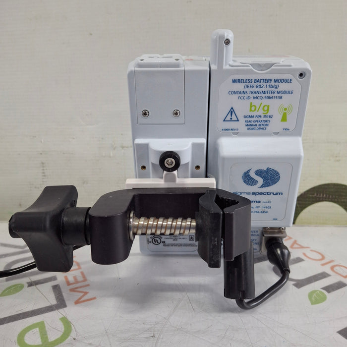 Baxter Baxter Sigma Spectrum 6.05.14 with B/G Battery Infusion Pump Infusion Pump reLink Medical