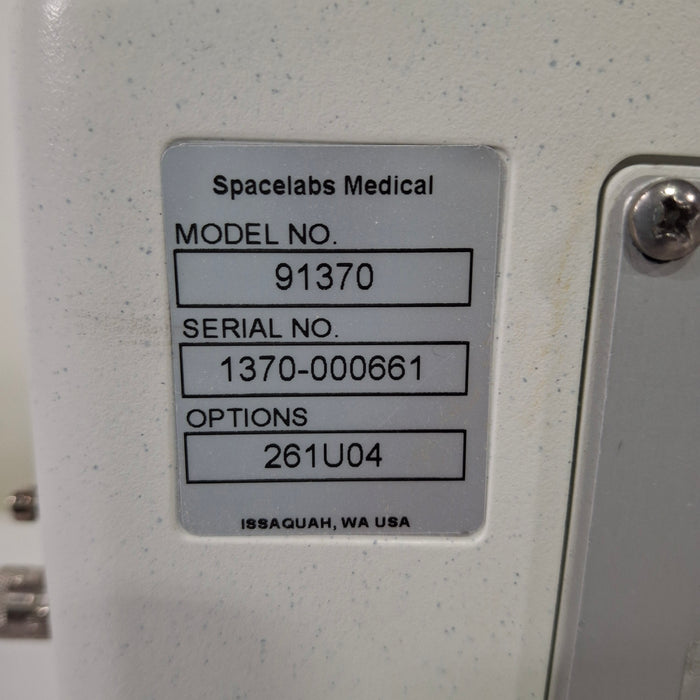 Spacelabs Healthcare Ultraview SL 91370 Network Patient Monitor