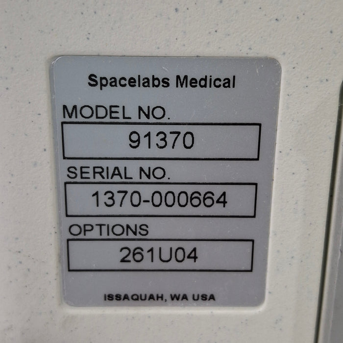 Spacelabs Healthcare Ultraview SL 91370 Network Patient Monitor