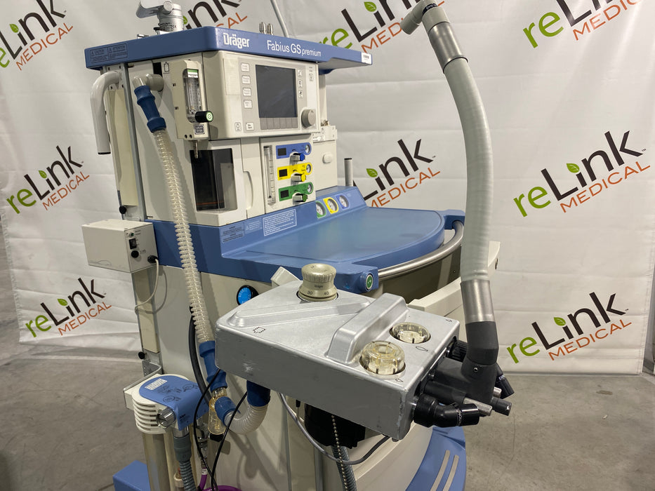 Draeger Medical Draeger Medical Fabius GS Premium Anesthesia Machine Anesthesia reLink Medical