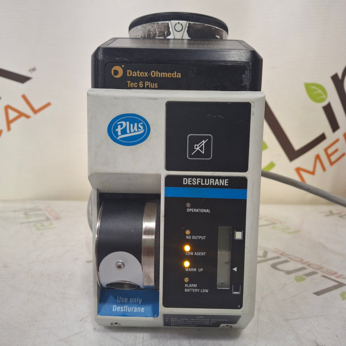 Datex-Ohmeda Tec 6 Plus Desflurane Vaporizer