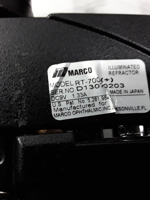 Marco Marco RT-700 Manual Phoropter Refractor Ophthalmology reLink Medical