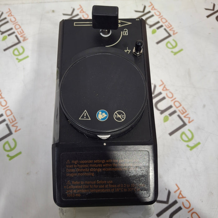 Datex-Ohmeda Datex-Ohmeda Tec 6 Plus Desflurane Vaporizer Anesthesia reLink Medical