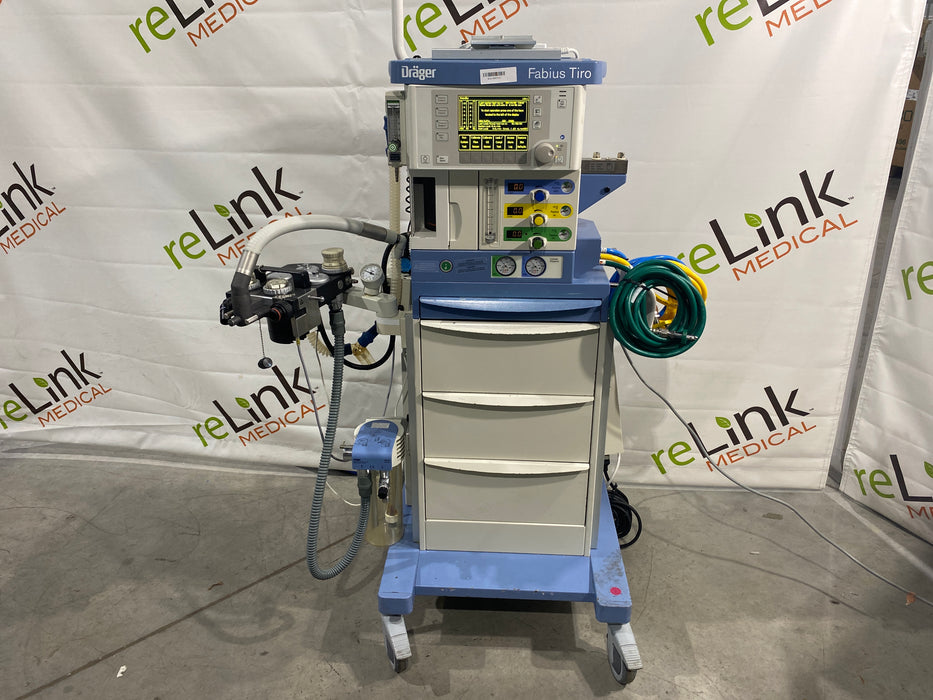 Draeger Medical Fabius Tiro Anesthesia Machine