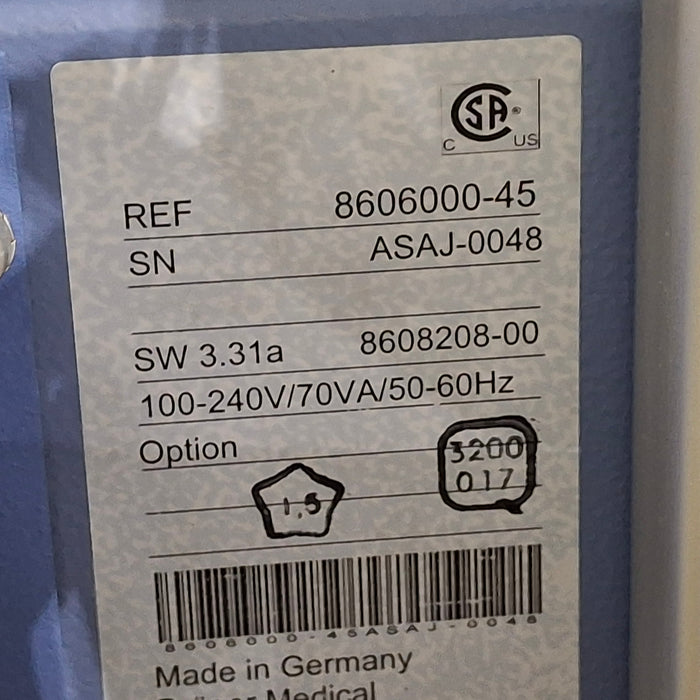 Draeger Medical Fabius Tiro Anesthesia Machine