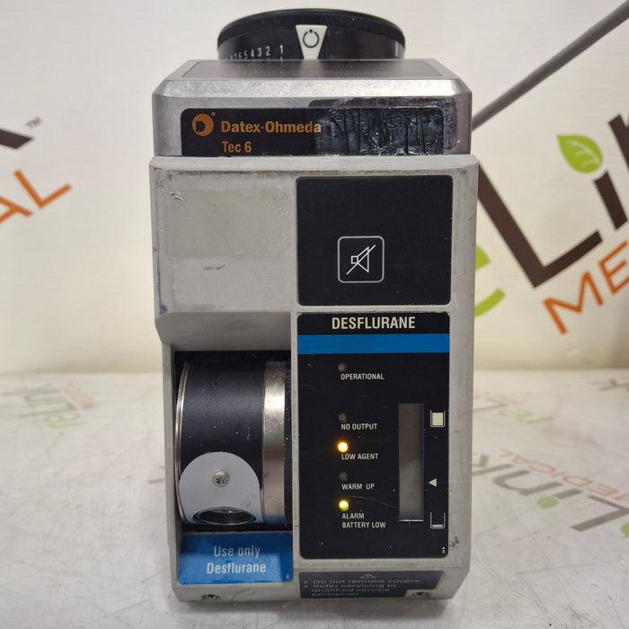 Ohmeda Medical Tec 6 Vaporizer