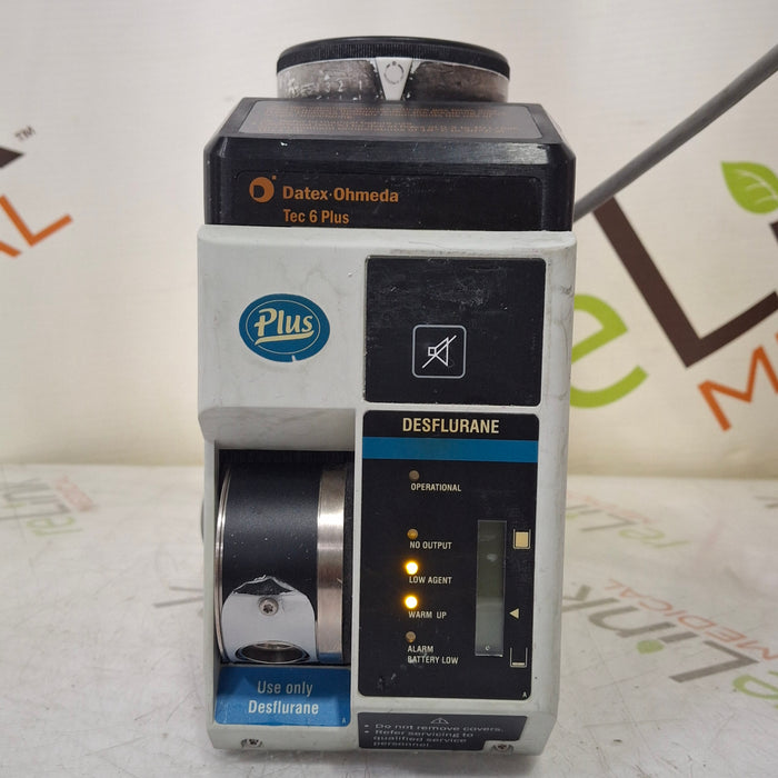 Datex-Ohmeda Tec 6 Plus Desflurane Vaporizer