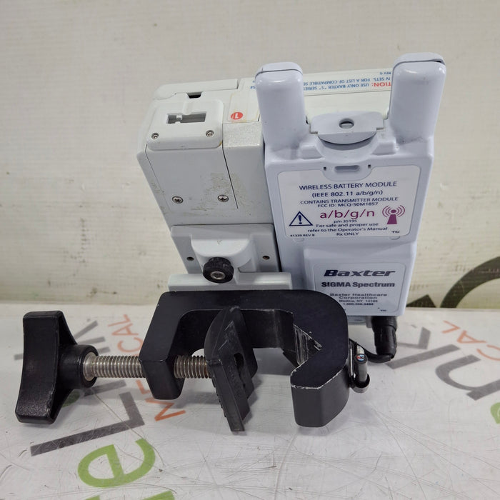 Baxter Sigma Spectrum w/ A/B/G/N Battery Infusion Pump