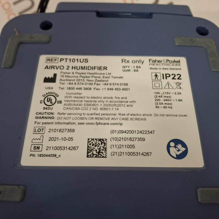 Fisher & Paykel Fisher & Paykel Airvo 2 Humidified High Flow Therapy Unit Respiratory reLink Medical