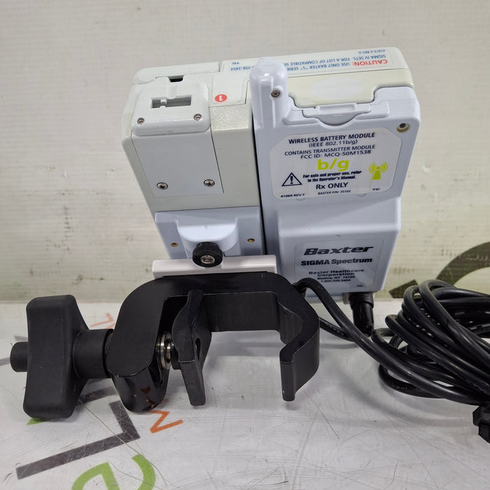 Baxter Baxter Sigma Spectrum 6.05.14 with B/G Battery Infusion Pump Infusion Pump reLink Medical