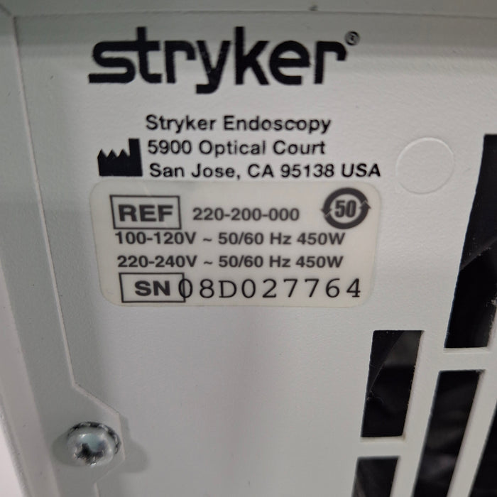 Stryker Stryker X8000 Light Source Rigid Endoscopy reLink Medical