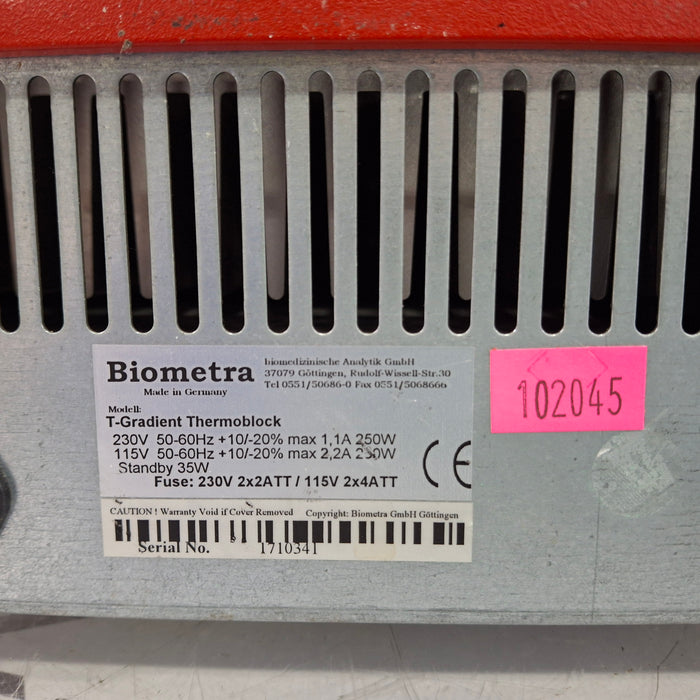 Biometra T-Gradient Thermoblock