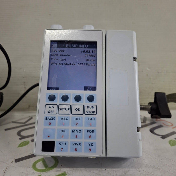 Baxter Baxter Sigma Spectrum 6.05.14 with A/B/G/N Battery Infusion Pump Infusion Pump reLink Medical