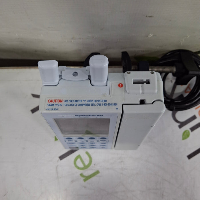 Baxter Baxter Sigma Spectrum 6.05.14 with A/B/G/N Battery Infusion Pump Infusion Pump reLink Medical