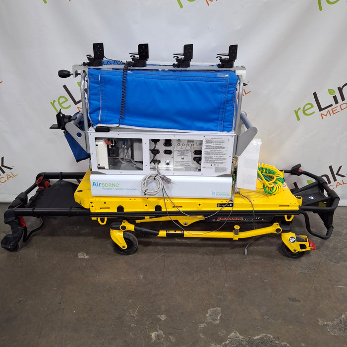Airborne Airborne Voyager w/ Stryker PowerPro IT Transport Incubator Infant Warmers and Incubators reLink Medical