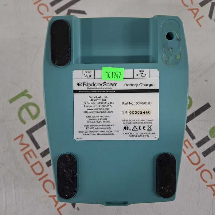 Verathon Medical, Inc Verathon Medical, Inc BladderScan 0570-0193 Battery Charger Surgical Equipment reLink Medical