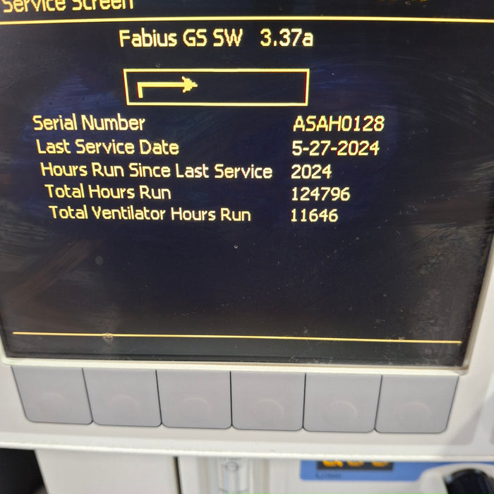 Draeger Medical Draeger Medical Fabius GS Anesthesia Machine Anesthesia reLink Medical