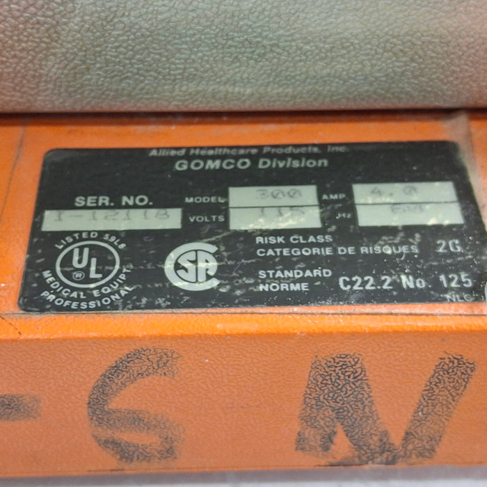 Gomco 300 Tabletop Aspirator