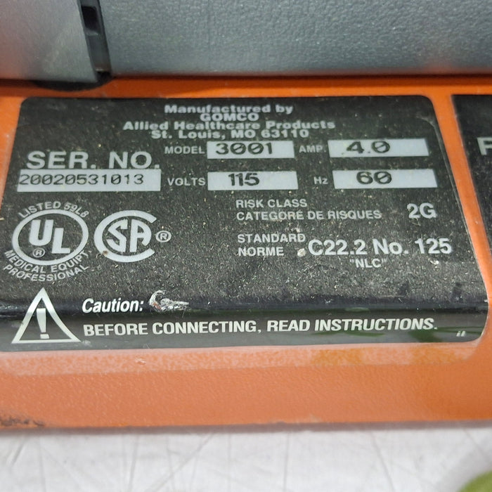 Gomco 3001 Vacuum Aspiration Pump