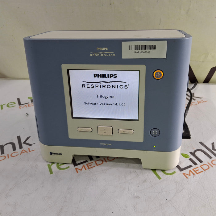 Respironics Respironics Trilogy 200 Ventilator Respiratory reLink Medical