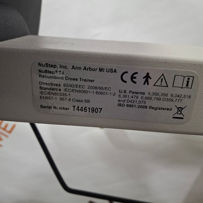 NuStep, Inc. NuStep, Inc. T4 Recumbent Cross Trainer Fitness and Rehab Equipment reLink Medical