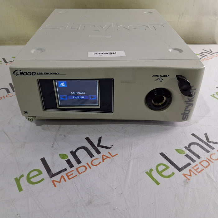 Stryker Stryker L9000 Light Source Rigid Endoscopy reLink Medical