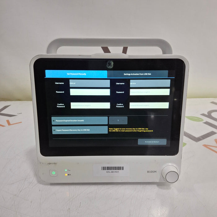 GE Healthcare GE Healthcare B105M Patient Monitor Patient Monitors reLink Medical