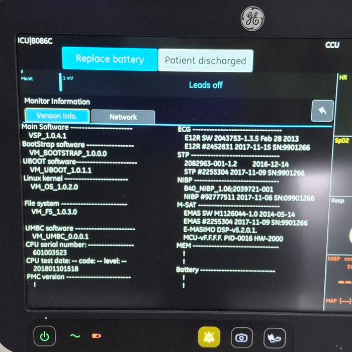 GE Healthcare GE Healthcare B125 Patient Monitor Patient Monitors reLink Medical