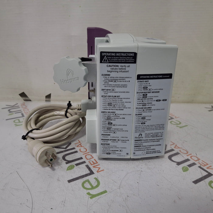 Hospira Hospira Plum A+ Infusion Pump Infusion Pump reLink Medical