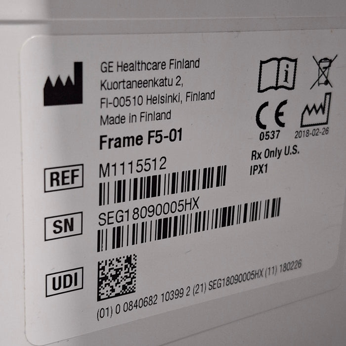 GE Healthcare GE Healthcare F5-01 Carescape Module Frame Patient Monitors reLink Medical