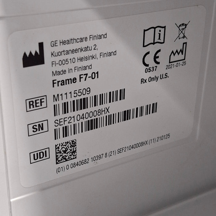 GE Healthcare GE Healthcare F7-01 M1115509 Module Rack Patient Monitors reLink Medical