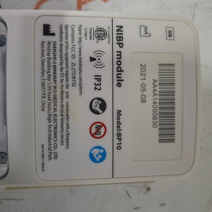 Mindray Mindray BP10 NIBP Module Patient Monitors reLink Medical