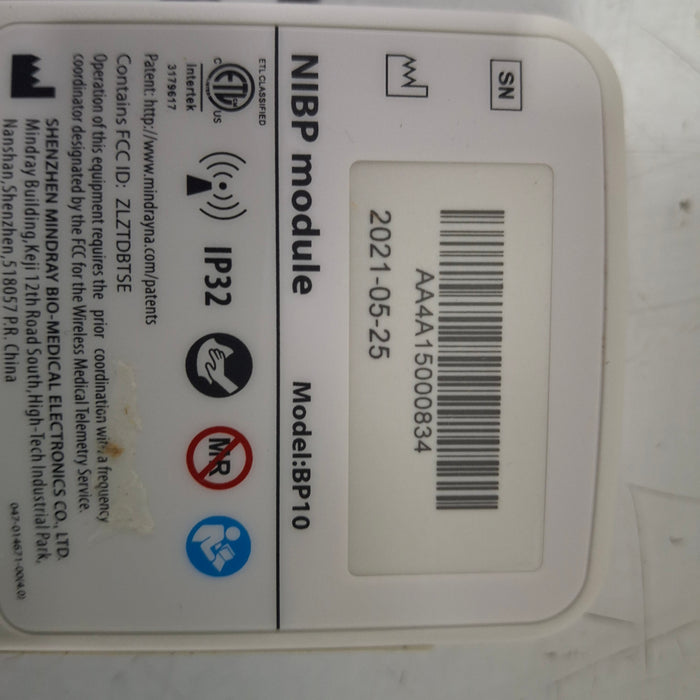 Mindray Mindray BP10 NIBP Module Patient Monitors reLink Medical