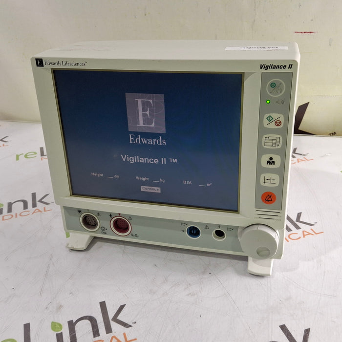 Edwards Lifesciences Edwards Lifesciences Vigilance II Patient Monitor Patient Monitors reLink Medical