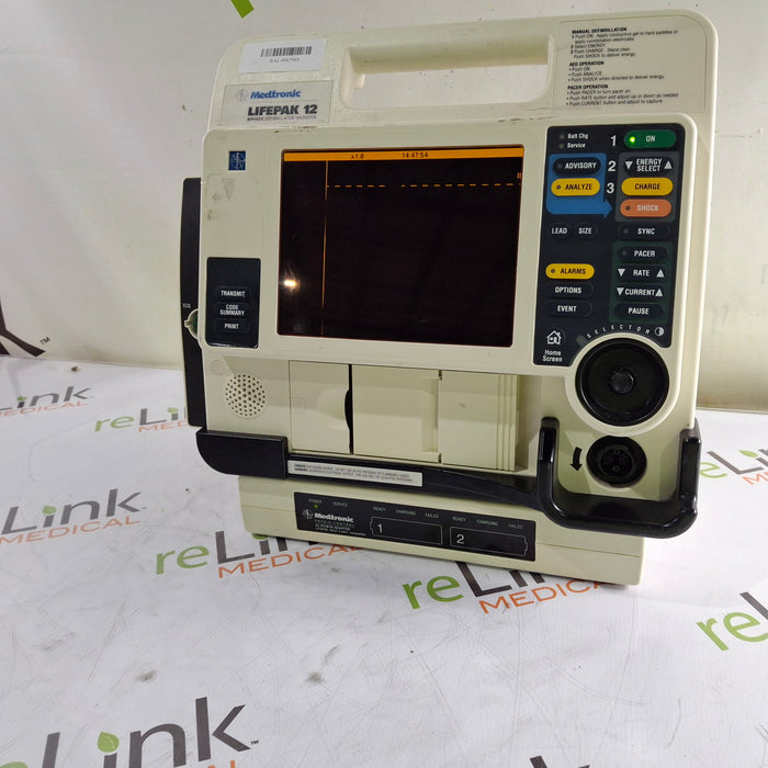 Physio-Control Physio-Control LifePak 12 3-Lead Defibrillator Defibrillators reLink Medical