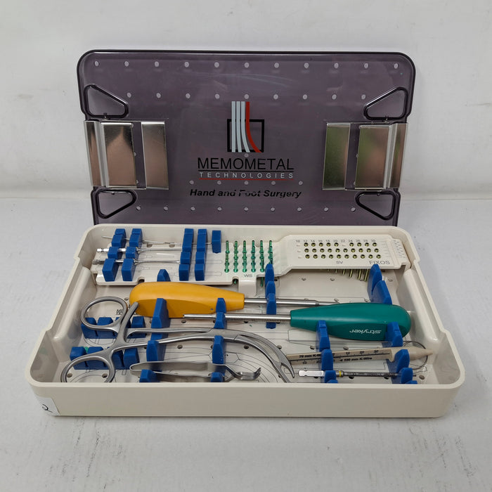 Stryker Stryker XSEVI180100 Memometal Hand and Foot Surgery Tray Surgical Sets reLink Medical