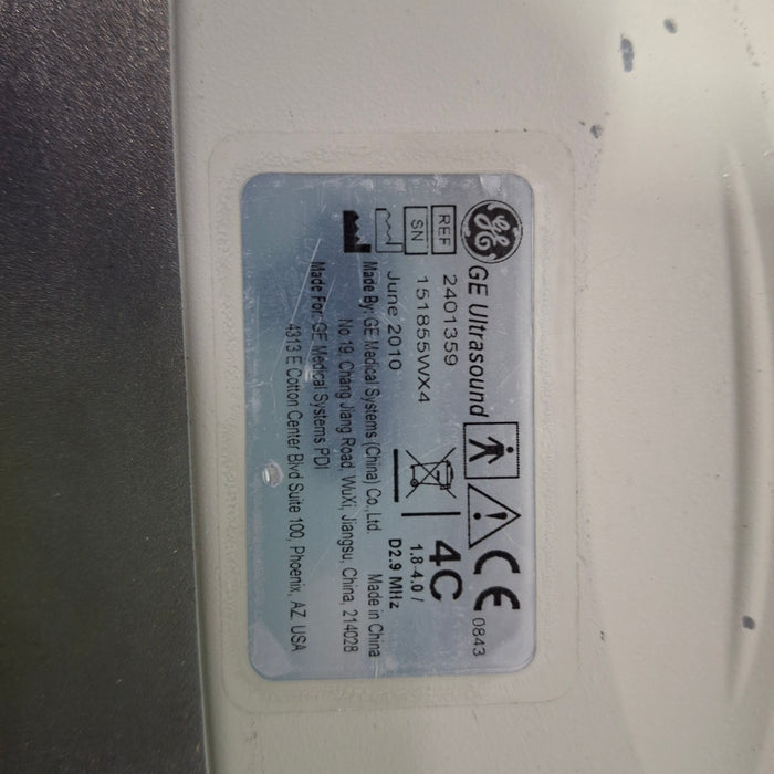 GE Healthcare GE Healthcare 4C Convex Transducer Ultrasound Probes reLink Medical