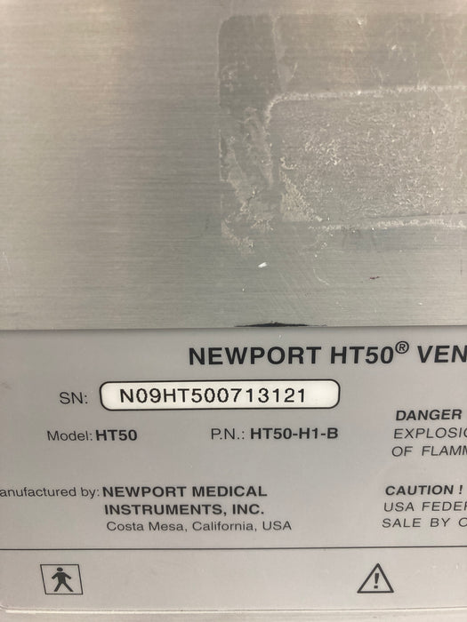 Newport Medical HT50 Ventilator