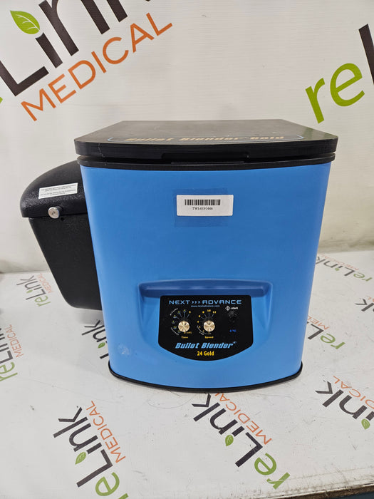 Next Advance, Inc. Next Advance, Inc. The Bullet Blender 24 Gold Homogenizer Research Lab reLink Medical