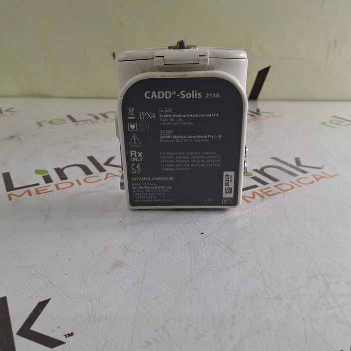 Smiths Medical Smiths Medical CADD Solis 2110 Ambulatory Infusion Pump Infusion Pump reLink Medical