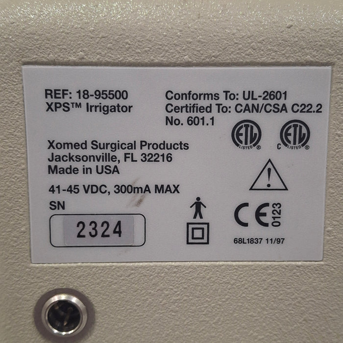 Xomed XPS Irrigator