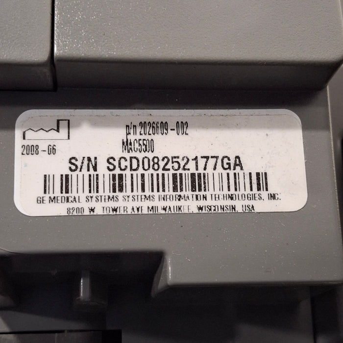 GE Healthcare GE Healthcare MAC 5500 ECG without CAM Module Cardiology reLink Medical