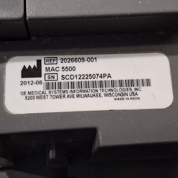 GE Healthcare GE Healthcare MAC 5500 ECG without CAM Module Cardiology reLink Medical