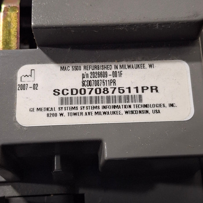 GE Healthcare GE Healthcare MAC 5500 ECG without CAM Module Cardiology reLink Medical