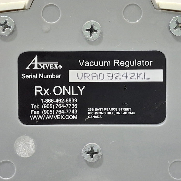 Amvex Amvex Vacuum Regulator Respiratory reLink Medical