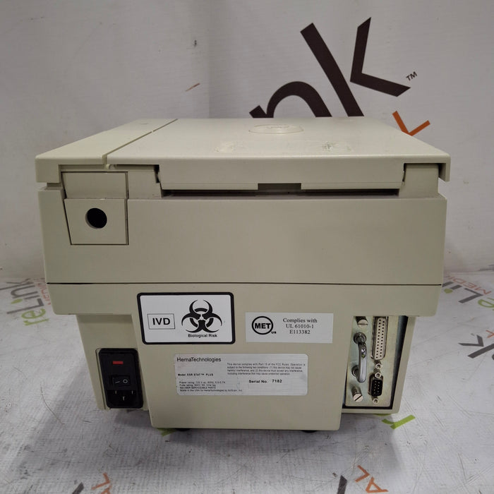 Hema Technology Inc Hema Technology Inc ESR Stat Plus Blood Analzyer Clinical Lab reLink Medical