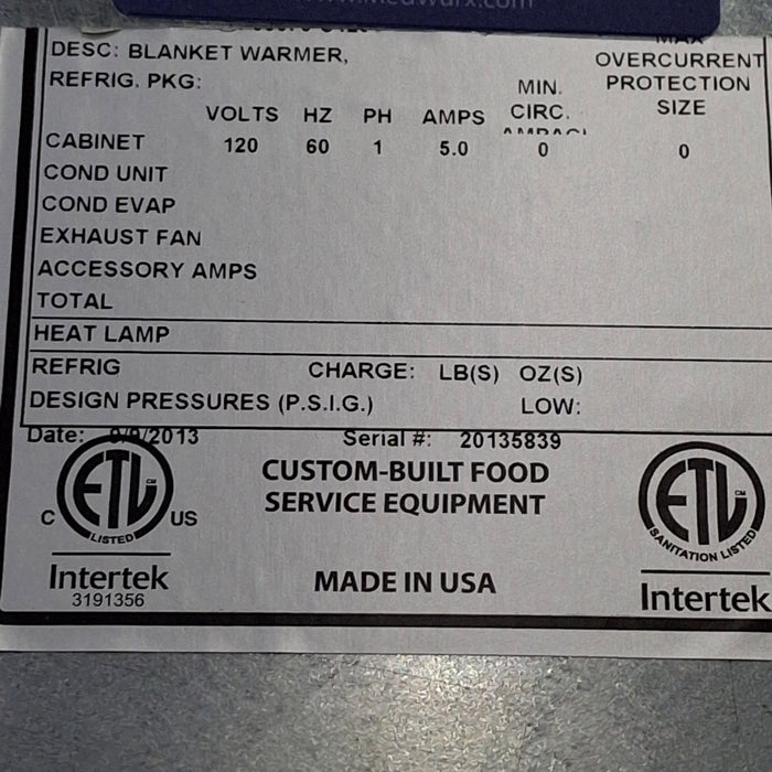 MediChoice MediChoice Single Door Warming Cabinet Medical Furniture reLink Medical