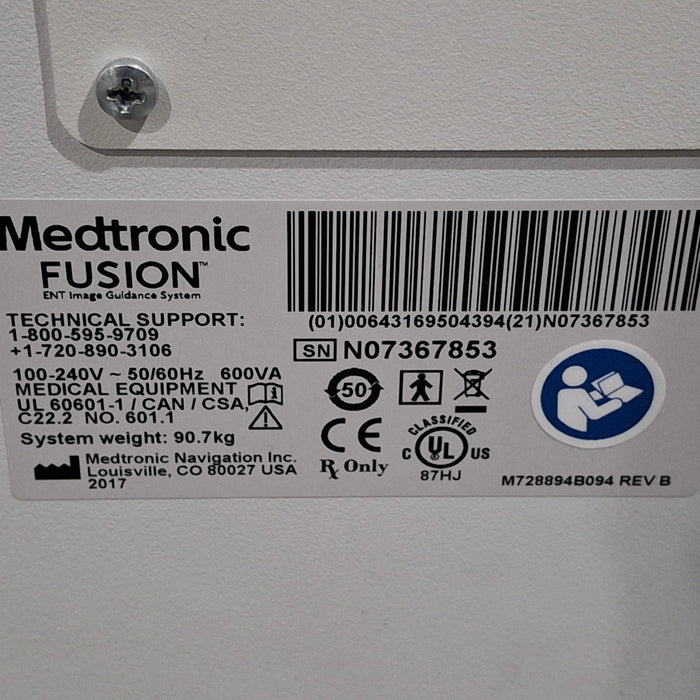 Medtronic Medtronic Fusion ENT Imaging Guidance System Surgical Equipment reLink Medical